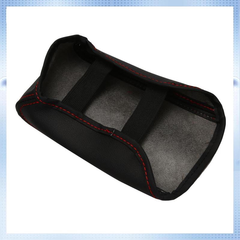 

Car Armrest Box Cover Car Central Control Armrest Storage Box Pad For MK6/Ibiza Typ 6F/Arona SUV Black red line