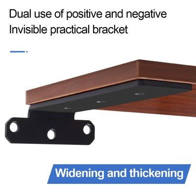 Concealed Multi-functional Shelf Support Desk Shelf Holder Hardware Right Angle Bracket Furniture Holder