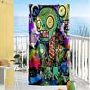 Plants Vs. Zombies Beach Towel Super Soft Microfiber Quickdry Fabric Comfortable Lightweight