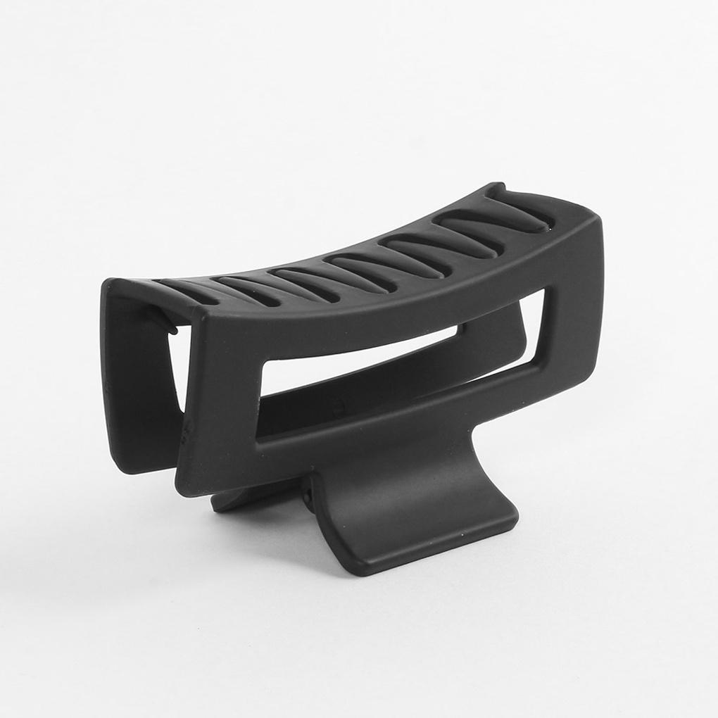 Damen Matte Quadratische Haarspange (Schwarz) Hochstecknadel