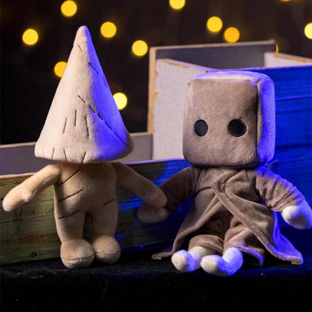 Cute Lifelike Little Nightmares 2 Plush Toy Six Figure Collection Cartoon Figure Adventure Game Gift Toys For Kids Game Fans