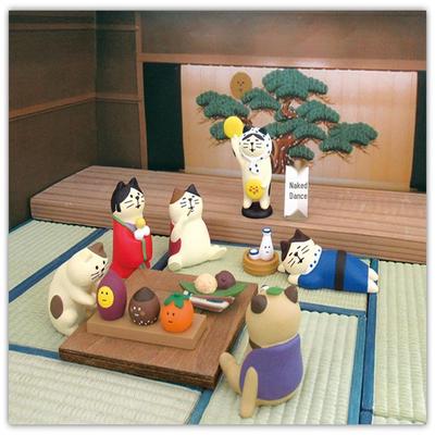 Japanese Zakka Mid-Autumn Festival Moon Viewing Resin Ornaments - Decorative Props & Gifts