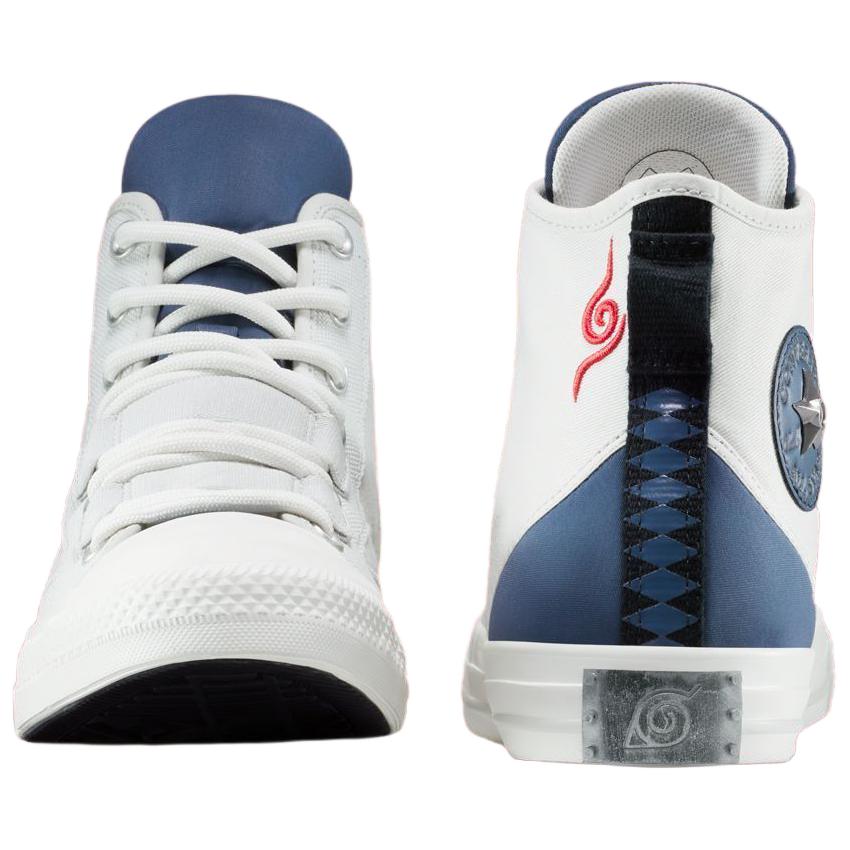 Converse Naruto Shippuden X Chuck Taylor All Star High Kakashi Men Sneakers Grey Egret Navy A14839C