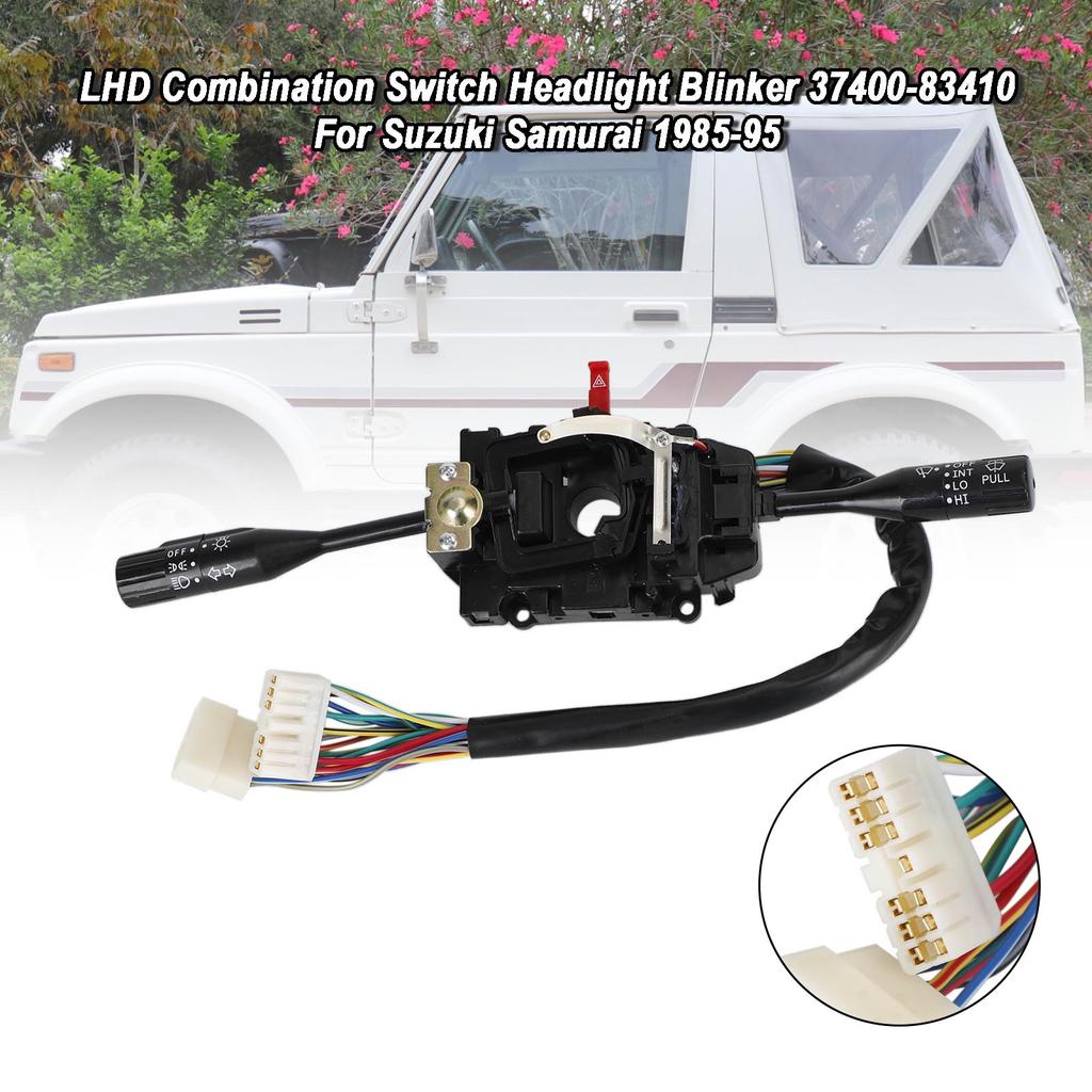 LHD Combination Switch Headlight Blinker 37400-83410 for Suzuki Samurai 1985-95
