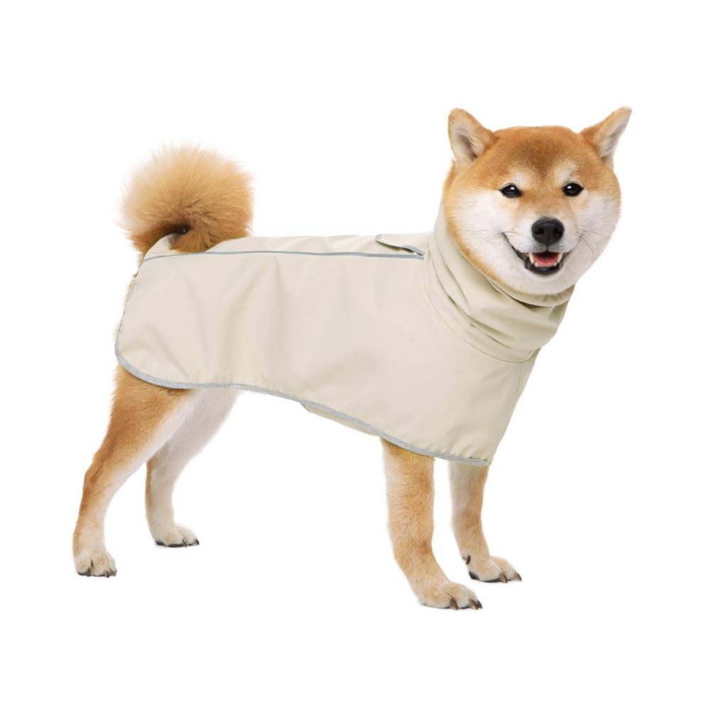 XL-7XL Waterproof Pet Dog Clothes Raincoats With Reflective Strip Dogs Rain Coat Outdoor Jackets Pet Supplies