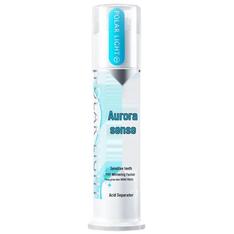 

Lengsuanling Aurora Whitening Anti-Sensitivity Pump Toothpaste