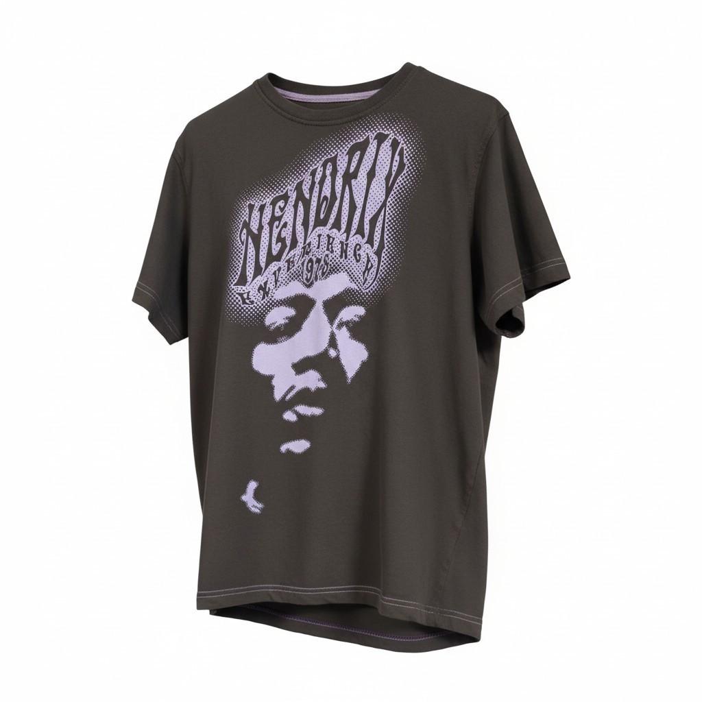 Jimi Hendrix Black Band T-Shirt Size M See Photos For Measurements #1583 XL