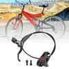 BULLSPANN Fahrradbremshebel Set für Vorne Links 850mm Bremse Schwarz MTB, Aluminium, + Kabel, Leichtgewicht,