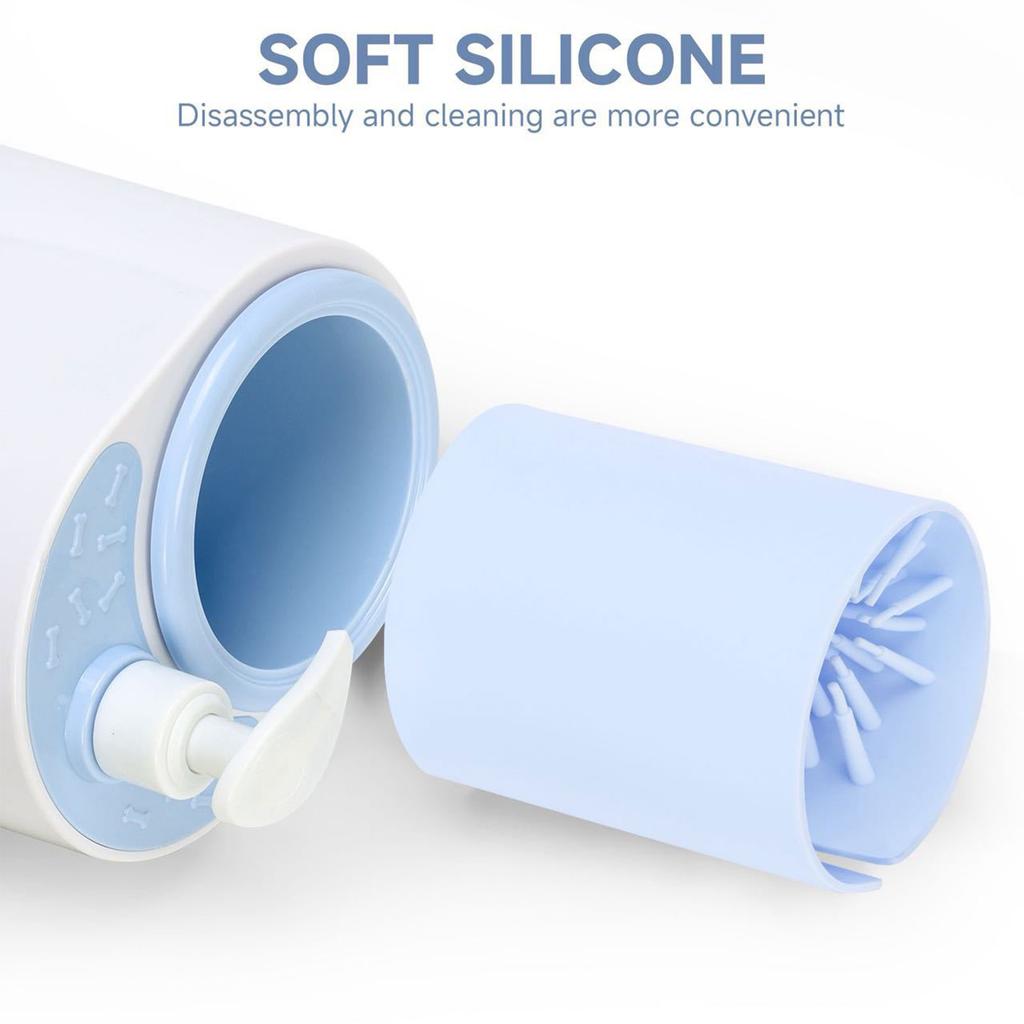 Convenient Movable Dog Foot Cleaner Ideal For Gentle Skin And Routine Hygiene