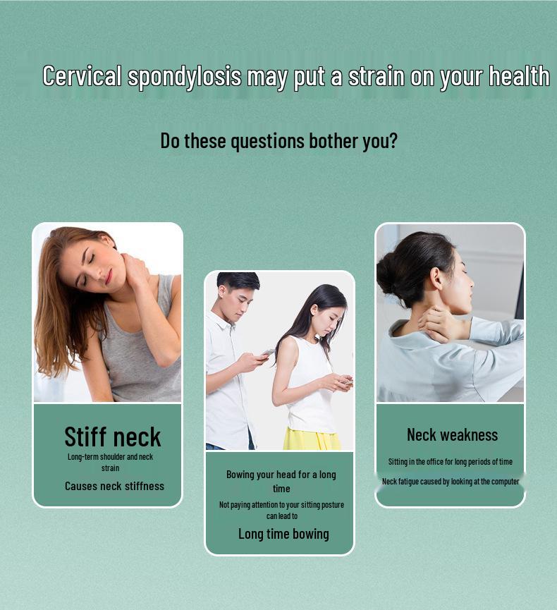 Neck Support & Cervical Traction Corrector for Home & Office