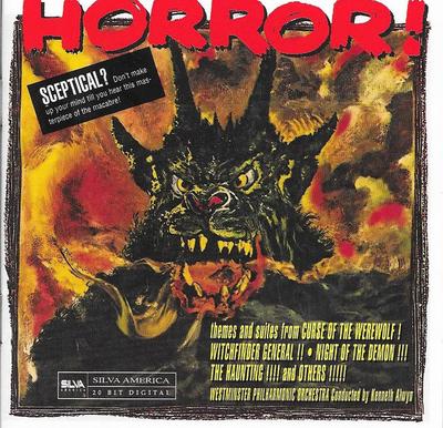 CD VARIOUS - Horror  SSD1060 Silva America 1996 Japan Soundtracks & Musicals Used