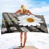 Daisy Beach Towels Oversized Extra Large Highly Absorbent Bath Towel Quick-Dry & Super Soft for Bathroom Shower Travel Pool