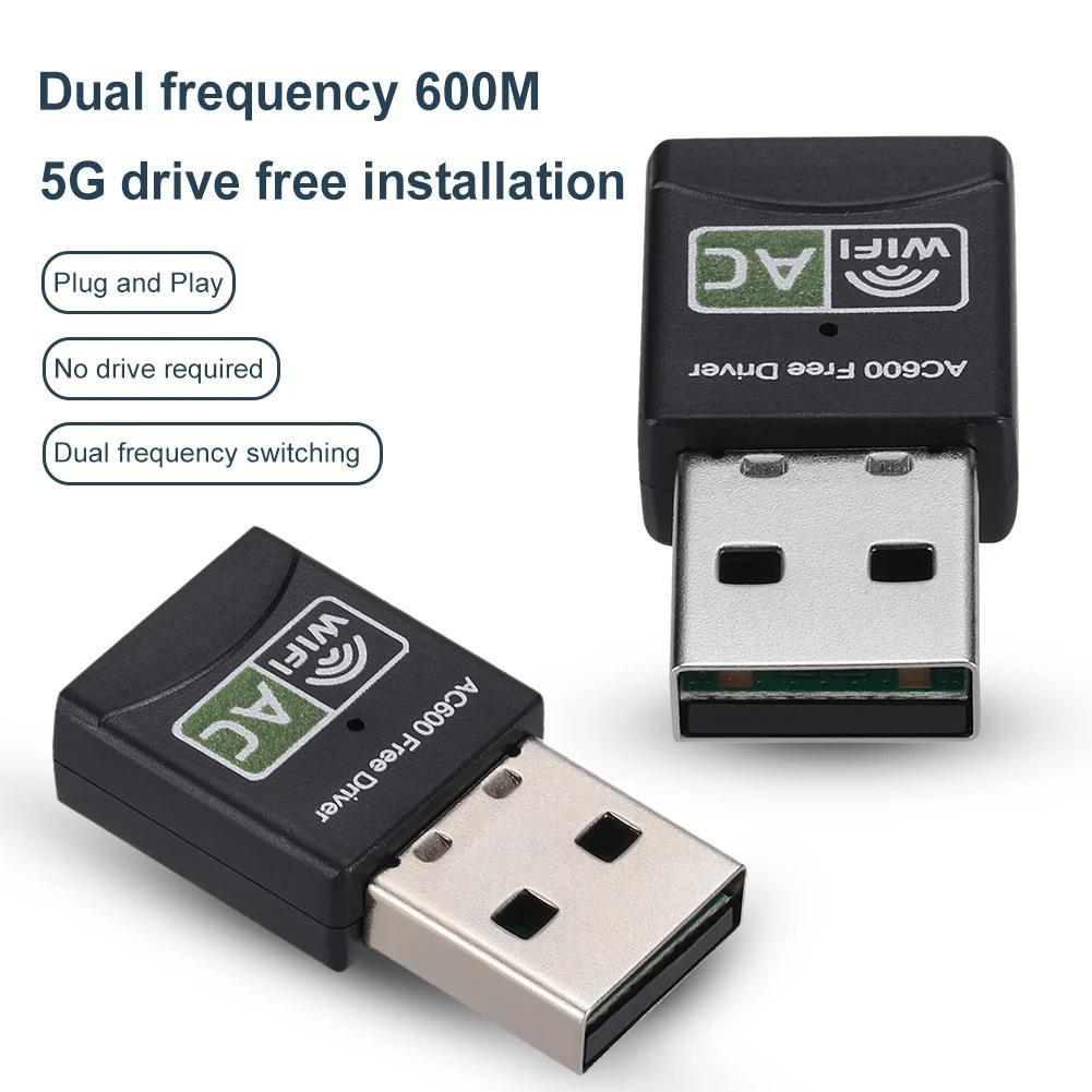 USB 3.0 1800Mbps Wifi Adapter Network Card Receiver Dual Band 5GHz 2.4Ghz 802.11AC Dongle Network Card For Laptop Desktop