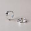 New Popular Exquisite Handmade Personality Thai Silver Wukong 925 Sterling Silver Jewelry Big Westward Hoop Opening Rings TYB535
