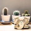 Elephant Handmade Wooden Glasses Stand [mr. sheep]