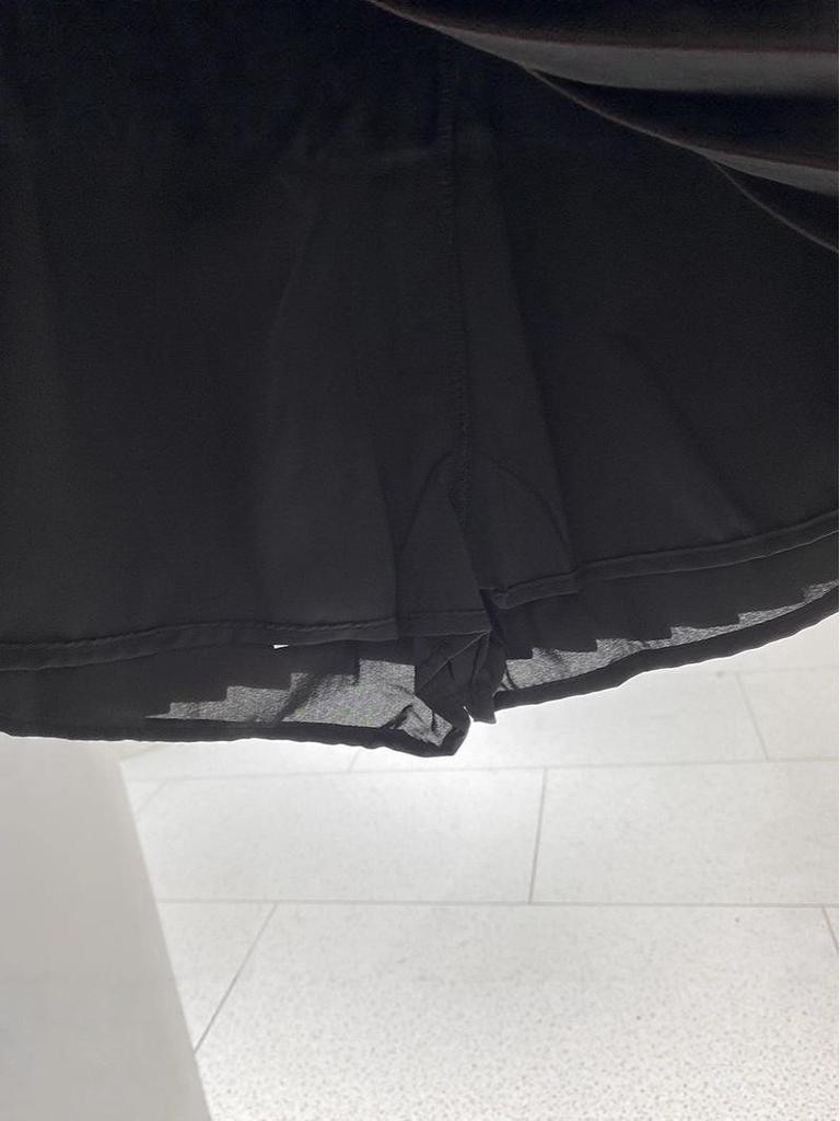 Women's High Waist Red Polka Dot Pleated A-Line Skirt - Anti-Exposure, Autumn/Winter, Short, Bow Detail, Petite Fit