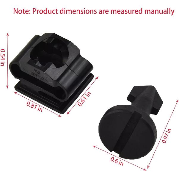 2 Set for Honda Engine Appearance Cover Mounting Stud, Plastic Engine Cover Stud And Stay Grommet Kit 91501-SS8-A01 91601-SS8-A01 91501SS8A01