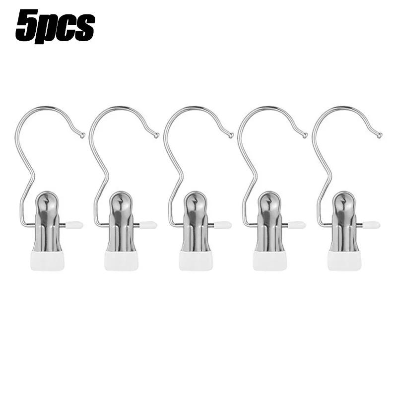 Stainless Steel Clothespins Room Organizer 5 - 30pcs Clothes Organizer Extendable Clothes Racks Home. Laundry Hook Clothing