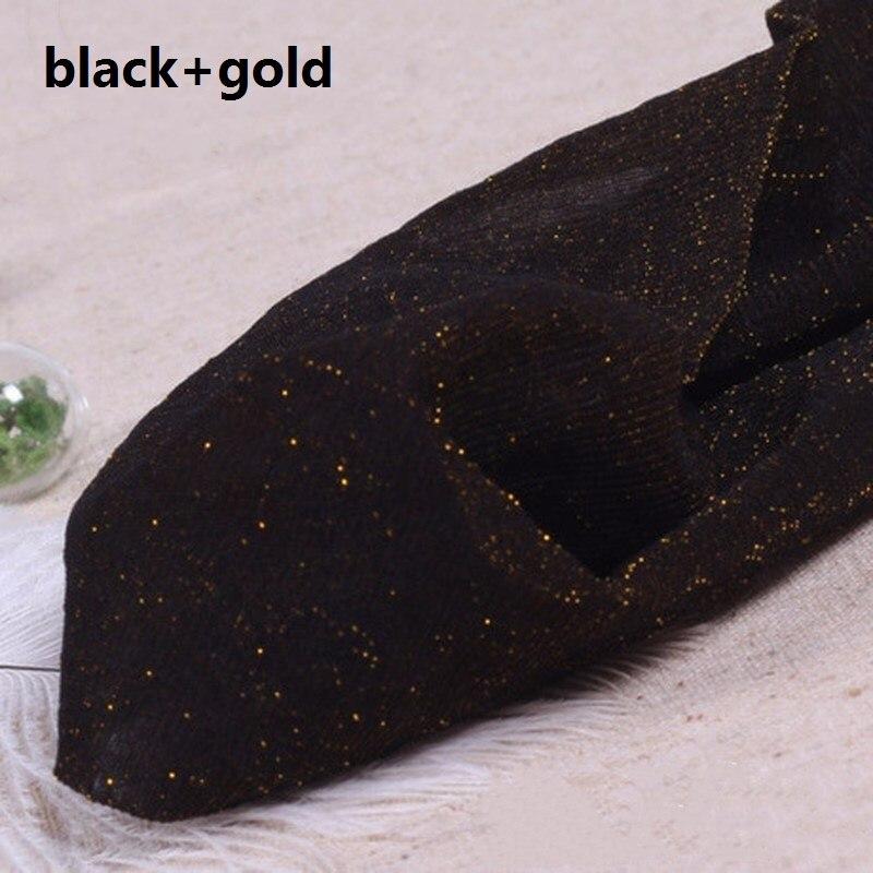 Sexy Women's Tights Female Hosiery Shiny Pantyhose Lingerie Anti Hook Fashion Summer Thin Transparent Glitter Tight Stockings