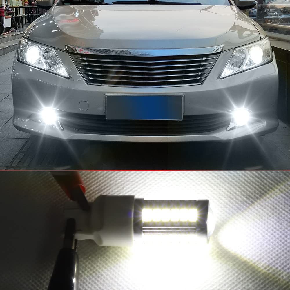 Aoling 7443 LED T20 Double LED White Car 360° Glow with Super Diffused