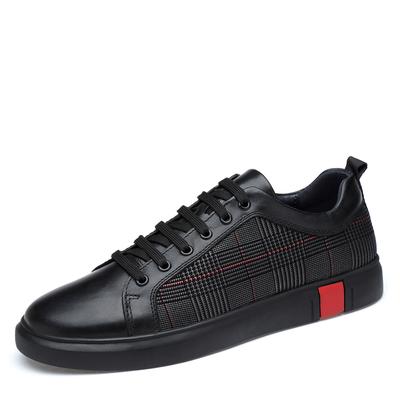 Genuine Leather Men Casual Shoes Fashion Light Outdoor Sneakers Luxury Brand Design Men Shoes Classic Lace Up Flat Walking Shoes