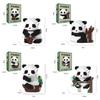 Panda Lovers Creative Micro Building Blocks 3D Mini Model Kit Moc Diy Gift Christmas Decor Children Toys