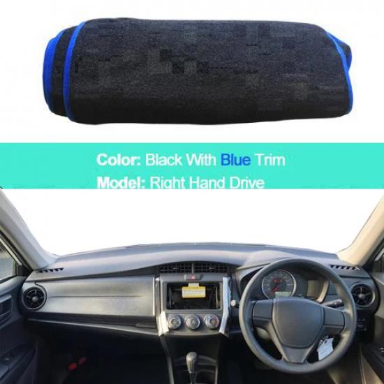 2 Layers Car Dashboard Cover Dashmat Dash Mat Carpet Cape For Toyota Corolla Axio 2012 -  RHD LHD Sun Shade Dash Board Cover