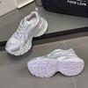 Platform-soled fashion dad shoes women's new casual versatile height increase lightweight small sports casual shoes