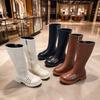 Dziecięce wysokie kozaki księżniczki: Modne długie buty dla dziewcząt