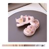 Summer children's creek sandals single mesh boys' sports sandals hollow fashion girls' bag head shoes non-slip soft sole