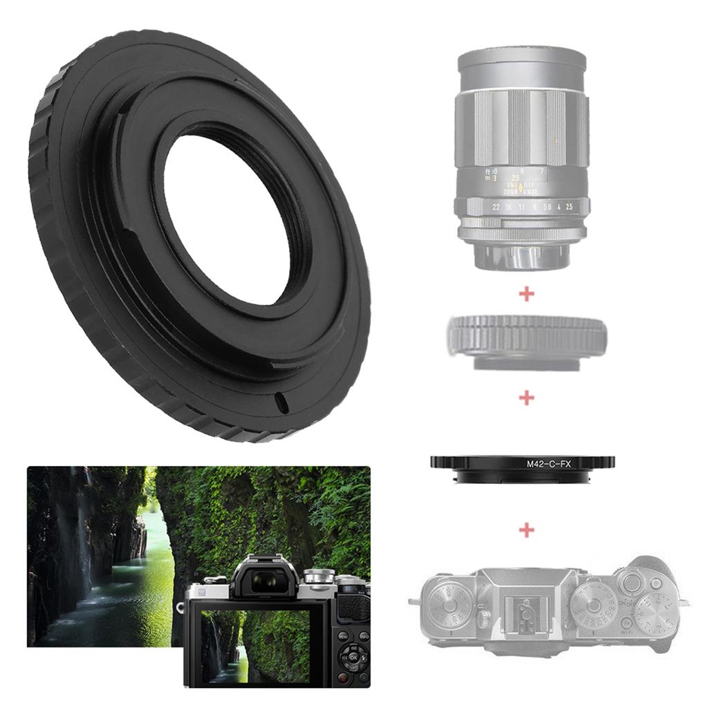 M42CFX Adapter Ring Fit for M42 C Mount Lens Installing for FX Mount Camera Body