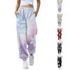 Women's Christmas Printed Casual Sweatpants Joggers with Elastic Waist and Cuffed