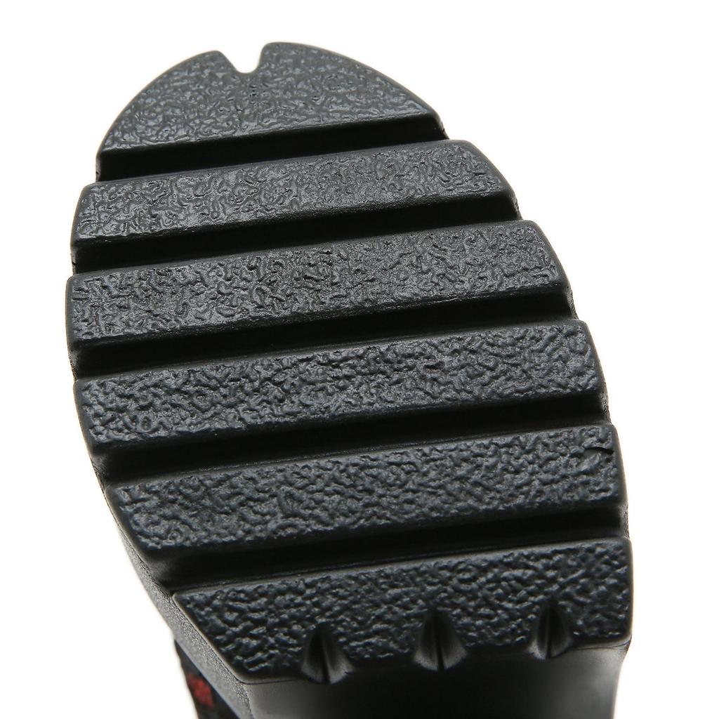 Gdgydh Eleganti Décolleté Retrò a Rete per Donna Pizzo Peep Toe Scarpe con Plateau Cinturino alla Caviglia Sandali con Plateau Rossi Slingback