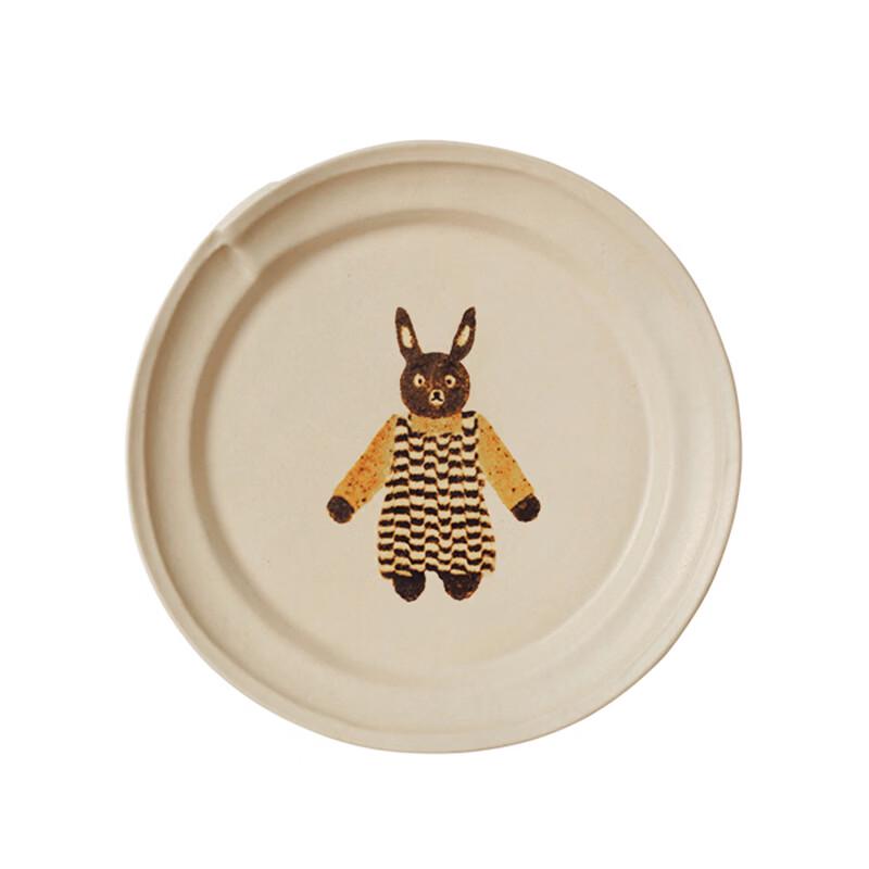 SoftServe Animal Friends Ceramic Plate