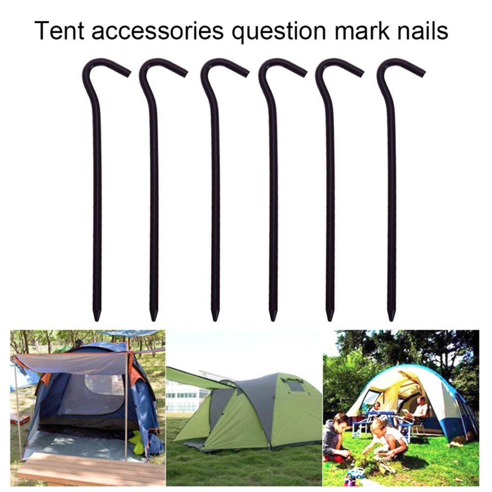 

Hammock Garden Stakes Ground Nail Tent Ground Pegs Aluminium Alloy Tent Pegs Ground Support Nails