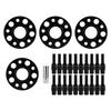 Car Hub Centric Wheel Spacers Set 15mm Replacement for 2 Series F45 Active Tourer 2014 2020Black