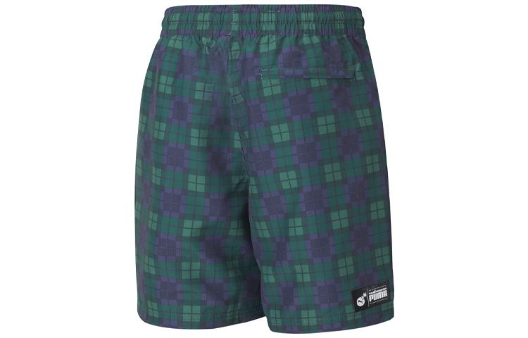 Puma X The Hundreds Casual Shorts Men's Green Moderate 596752-02