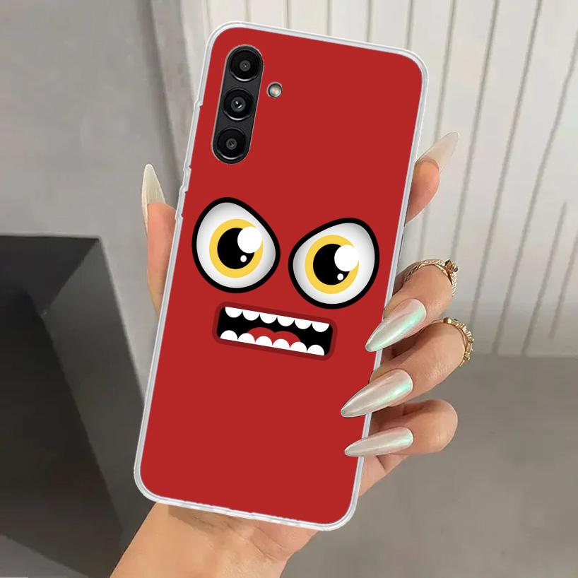 Funny Face Cute Phone Case for Samsung Galaxy A16 A26 A36 A56 A15 A25 A35 A55 A14 A24 A34 A54 A13 A23 A33 A53 A05S A04S A03S A15