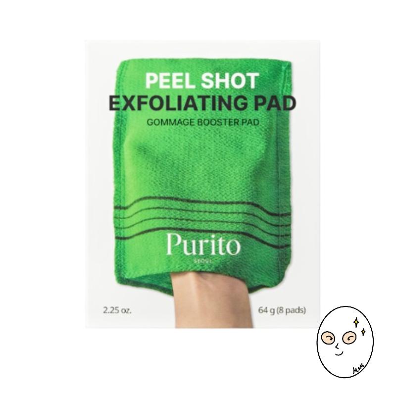 Purito SEOUL Peel Shot Exfoliating Pad 8g x 8pcs