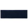 Self Adhesive Stair Treads 15 pcs 65 x 21 x 4 cm Navy Blue Rectangular Edge