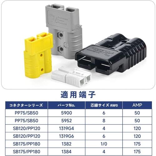 iCrimp PWR Crimp Battery Terminal Crimping Pliers for Anderson Connectors, 50A & 75A, Compatible with SB50, SB120, and SB175, IWS-50AP