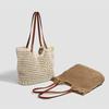 Casual Large Bag Beach Holiday Woven Tote Bag Women's Summer Shoulder Bag