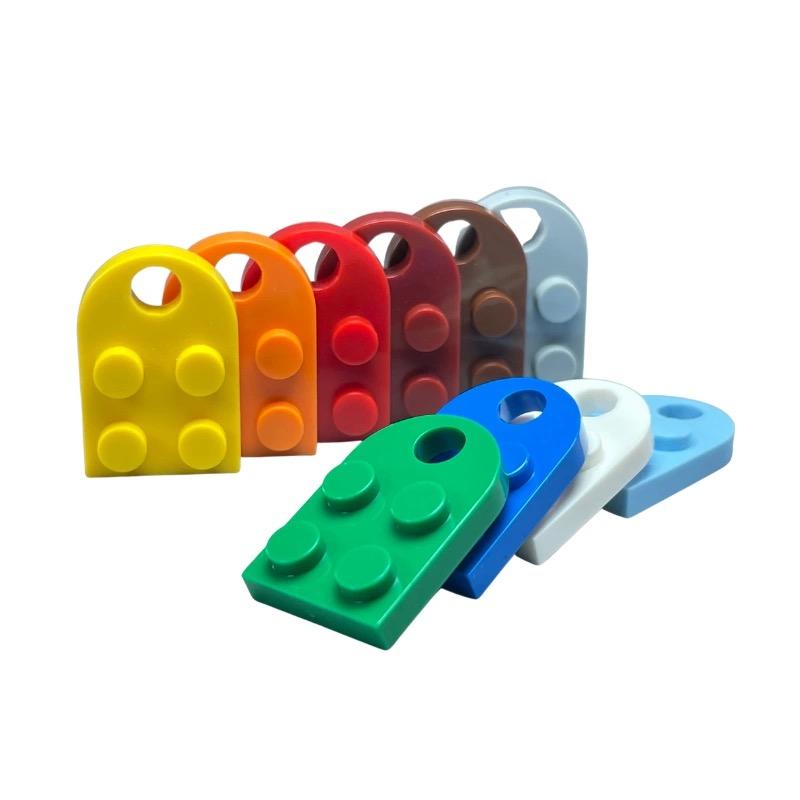 60 STÜCKE VERBINDUNGSPLATTE 2X2 Kompatibel mit 3176 Anhänger Selbstverriegelnde Steine Bausteine Spielzeug Zubehör