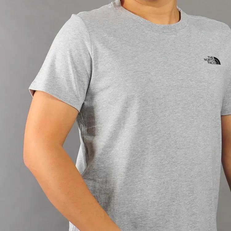 THE NORTH FACE T Shirt Men's Gray (Unisex) T-Shirts 4998 DYX