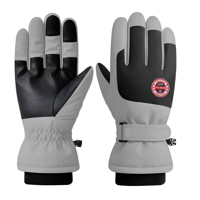 Adult Ski Gloves  Warm and Windproof  Men and Women's Universal Skiing and Cycling Must Be Done In Winter