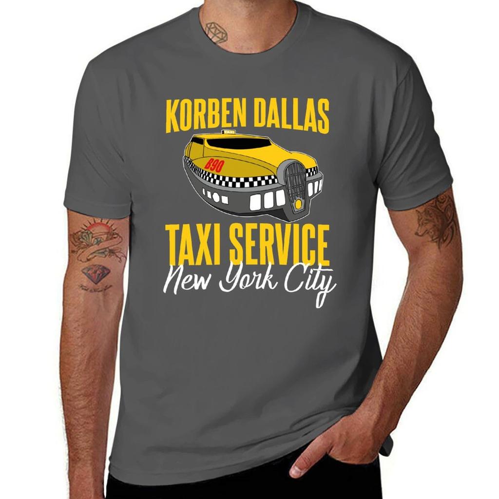 Korben Dallas Taxi Service TShirt Quick Drying Korean Fashion Unisex Graphic T Shirts