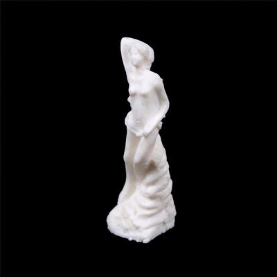 Miniature Resin Goddess Statue Simulation Furniture Ornament Model Toy Dollhouse Scene Decoration Accessories Girl Gift