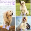 ATUBAN Dog Shoes:Non-Slip Waterproof Sandals for Hot Pavement,Breathable Perforated Boots,Ideal Paw Protector,Outdoor Booties
