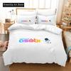 3D Print Anime Astro Bot Bedding Set Single Twin Full Queen King Size Bed Set Adult Kid Bedroom Duvet Cover Sets Home Textiles