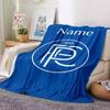 Custom Name Fc Porto Theme Printed Blanket Perfect For Couch Bed Travel Outdoor Use Machine Washable Cozy Durable